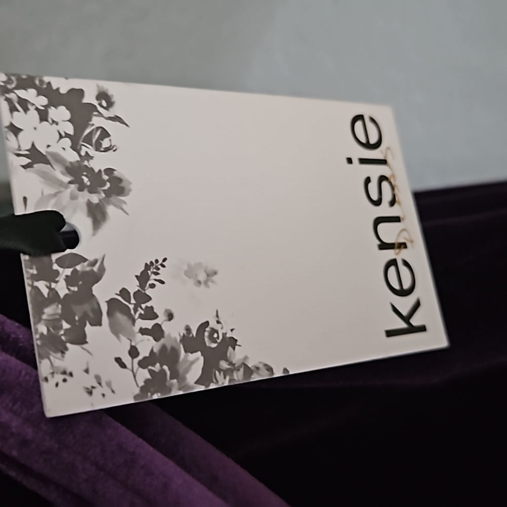 Kensie Blouson Velvet Dress - Picture 5 of 8